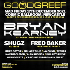 Gav Roberts Live @ Goodgreef, Mad Friday, Cosmic Ballroom, Newcastle 17.12.2021