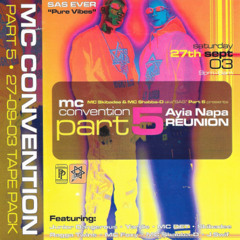 DJ Kane & MCs Skibadee Shabba Riddla Fearless Det Etc @MC Convention PT 5  27/09/03 - KANEMST