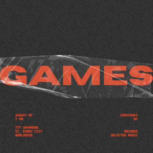 Cervinski - Games (Radio Edit)