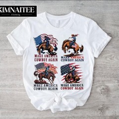 Make America Cowboy Horseback Riding Again Shirt