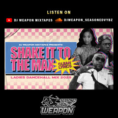 Shake It To The Max 🇯🇲New Dancehall Mix 2025 Clean Lyrics🇯🇲 Shenseea, Skillibeng, Vybz Kartel