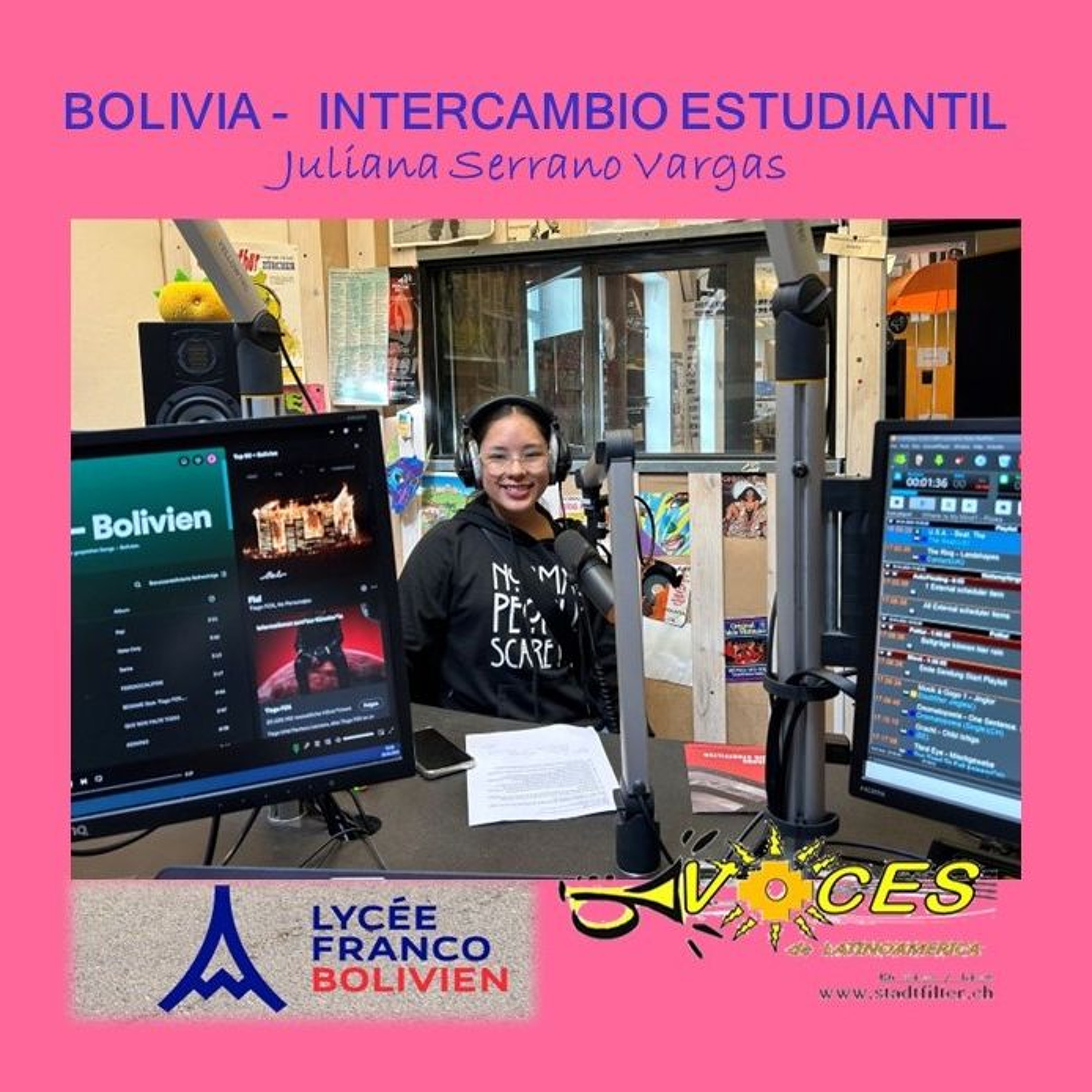 "Bolivia -Intercambio Estudiantil" - Voces de Latinoamérica 30.04.2024 - FRBO episode artwork