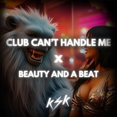 Club Can't Handle Me X Beauty And A Beat (KSK Mashup) [Filtered & Pitched Down]