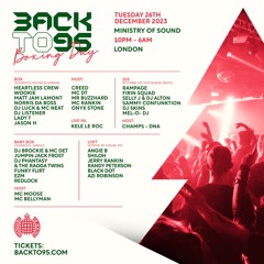 Backto95 Boxing Day 2023 Advert