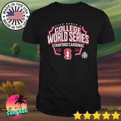 Stanford Cardinal 2024 NCAA Softball Women’s College World Series logo shirt