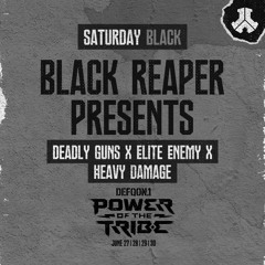 Black Reaper presents Deadly Guns x Elite Enemy x Heavy Damage | BLACK | Saturday | Defqon.1 2024