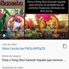 Ganesh Aquele que remove os problemas do caminho Poderoso Símbolo da Boa Sorte