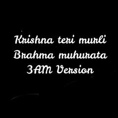 Krishna teri murli- Feroz khan || Brahma Muhurata 3AM Version ||Better than lofi (Slowed+Reverb)