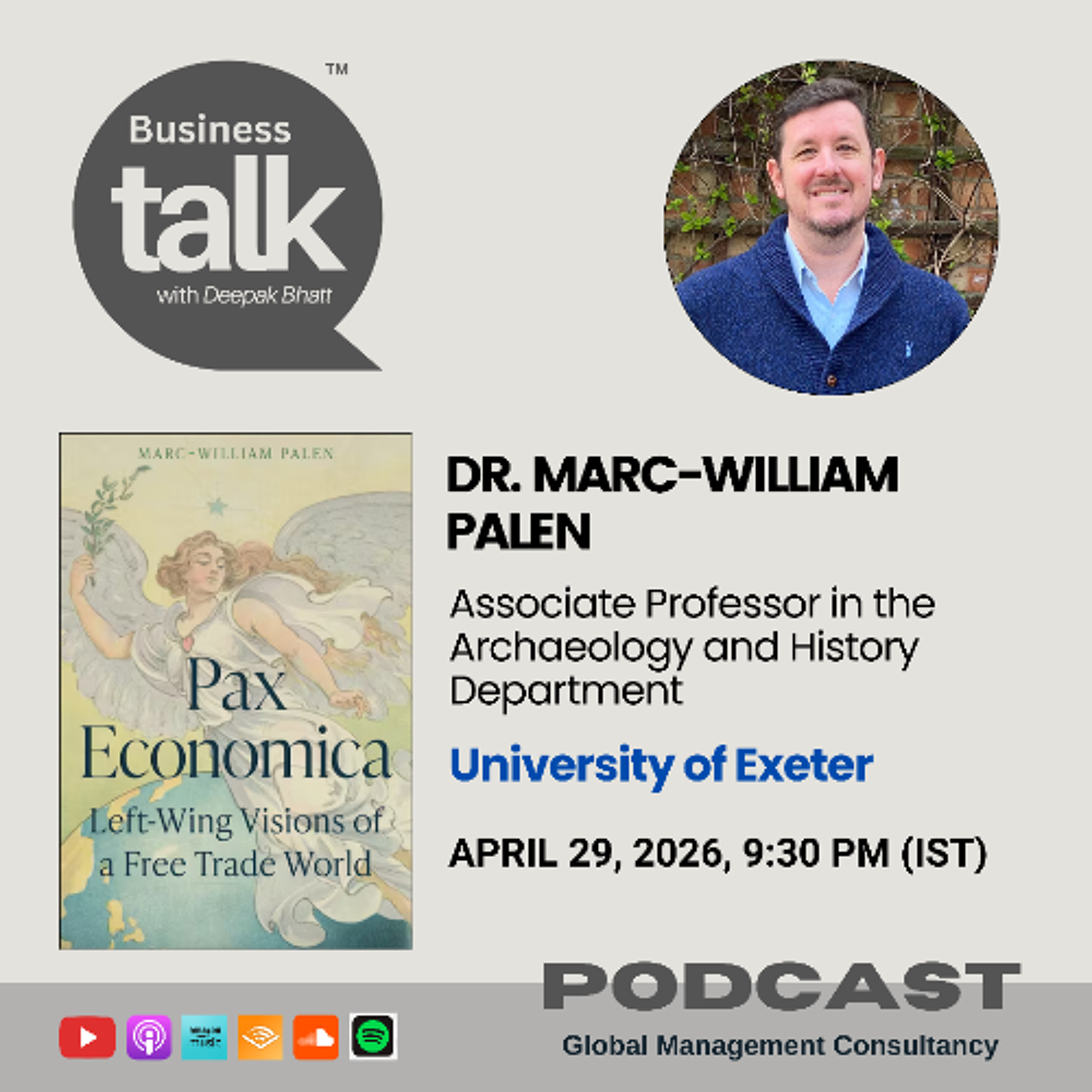 How the Left Invented Globalization: Dr. Marc-William Palen on Pax Economica episode artwork