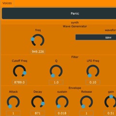 JUCE Faust VST3 Synth