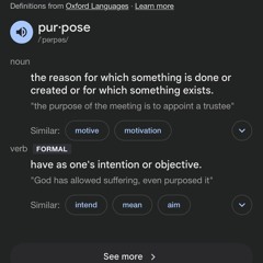 Purpose