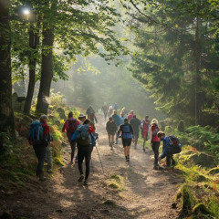 ÜBER DEN RENNSTEIG LAUFEN, WANDERN, RENNEN IM TANGOTAKT
