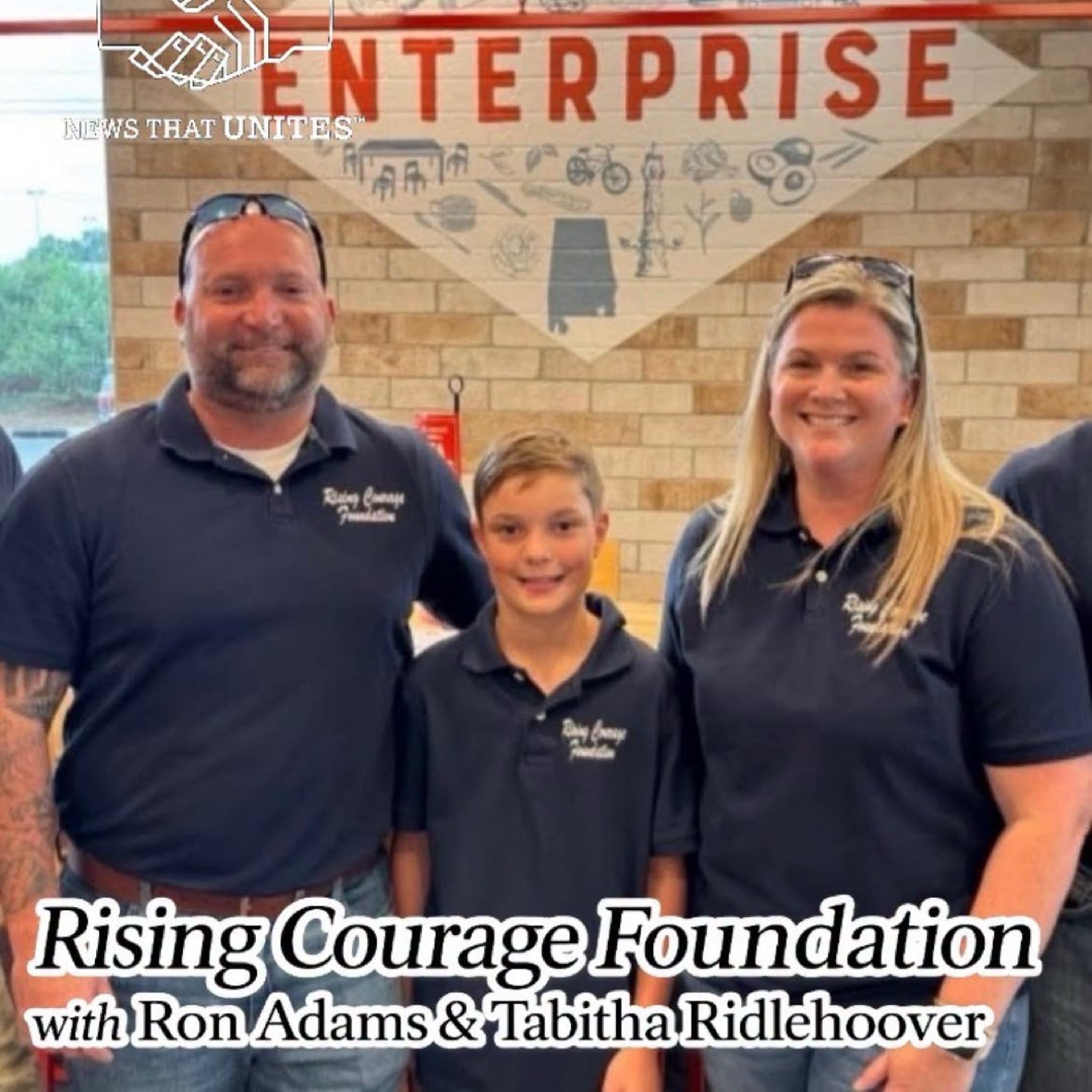 Rising Courage Foundation with Ron Adams & Tabitha Ridlehoover episode artwork