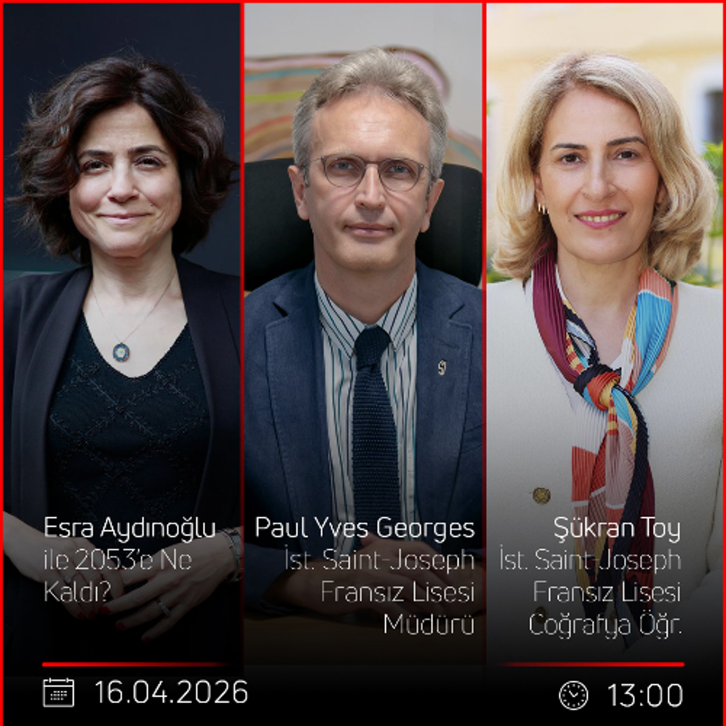 Paul Yves Georges & Şükran Toy – Esra Aydınoğlu ile 2053’e Ne kaldı?