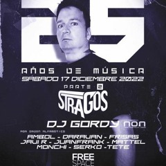 DJ GORDY - FREE SPACE - GELSA - ZARAGOZA - SABADO 17 DE DICIEMBRE 2022