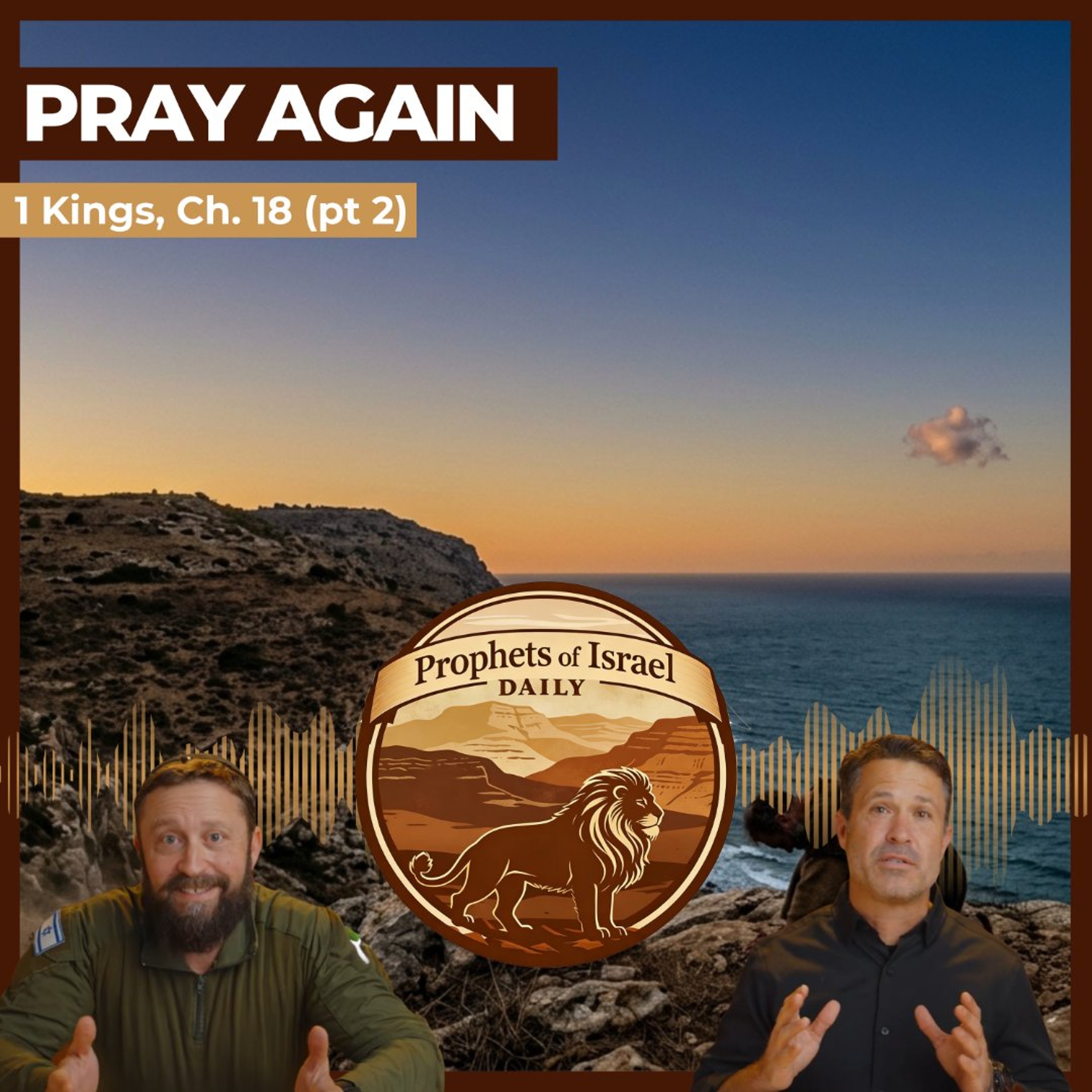 1 Kings, Chapter 18 (part 2) - Pray Again | Prophets of Israel Daily episode artwork