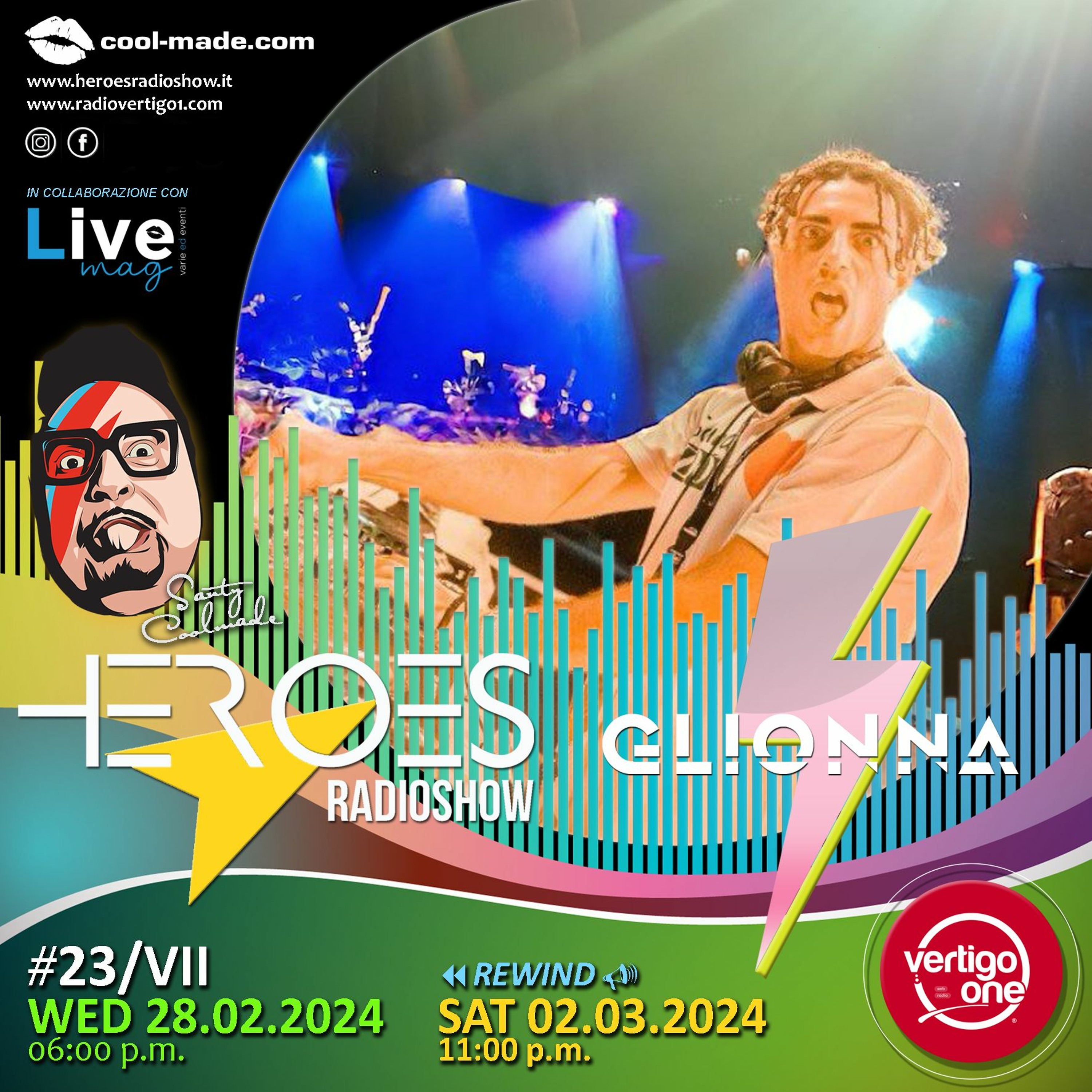 23/2023-24> HEROES RadioShow - Special Guest GLIONNA episode artwork