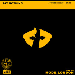 24/09/2025 - Say Nothing