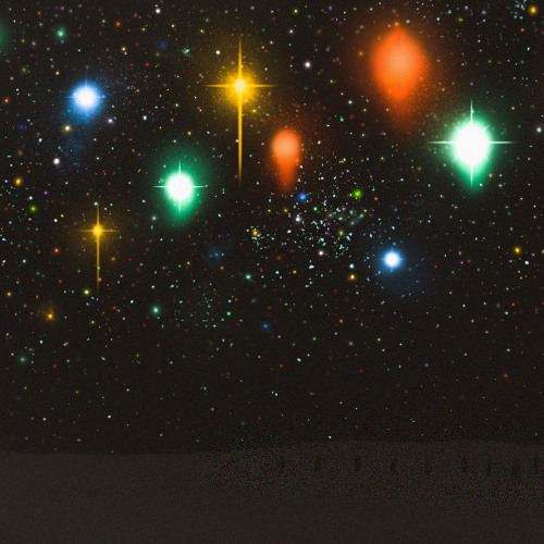 under the glow of green stars