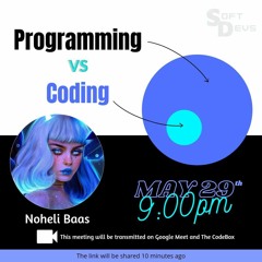 The CodeBox - Programming vs Coding
