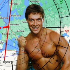 Viajes con Astrocartografía, La Carta Natal de Jean Claude Van Damme