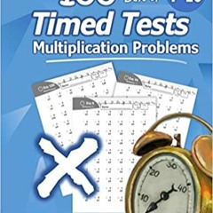 Download⚡️(PDF)❤️ Humble Math - 100 Days of Timed Tests: Multiplication: Grades 3-5, Math Drills, Di