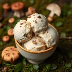 Mushroom Ice Cream