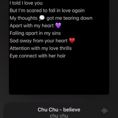 Chu Chu - her reflection