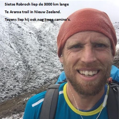 'Het is echt een avontuur, echt geweldig. Er is geen foto waar ik niet lachend op sta.' Sietse Robroch uit Zwolle liep een 3000 km lange trail in Nieuw Zeeland.
