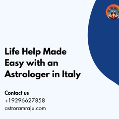 The help of life with an astrologer in Italy is easy