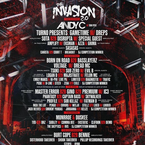 DNB COLLECTIVE PRESENTS: INVASION 2.0 - FMS B2B CHENNERZ