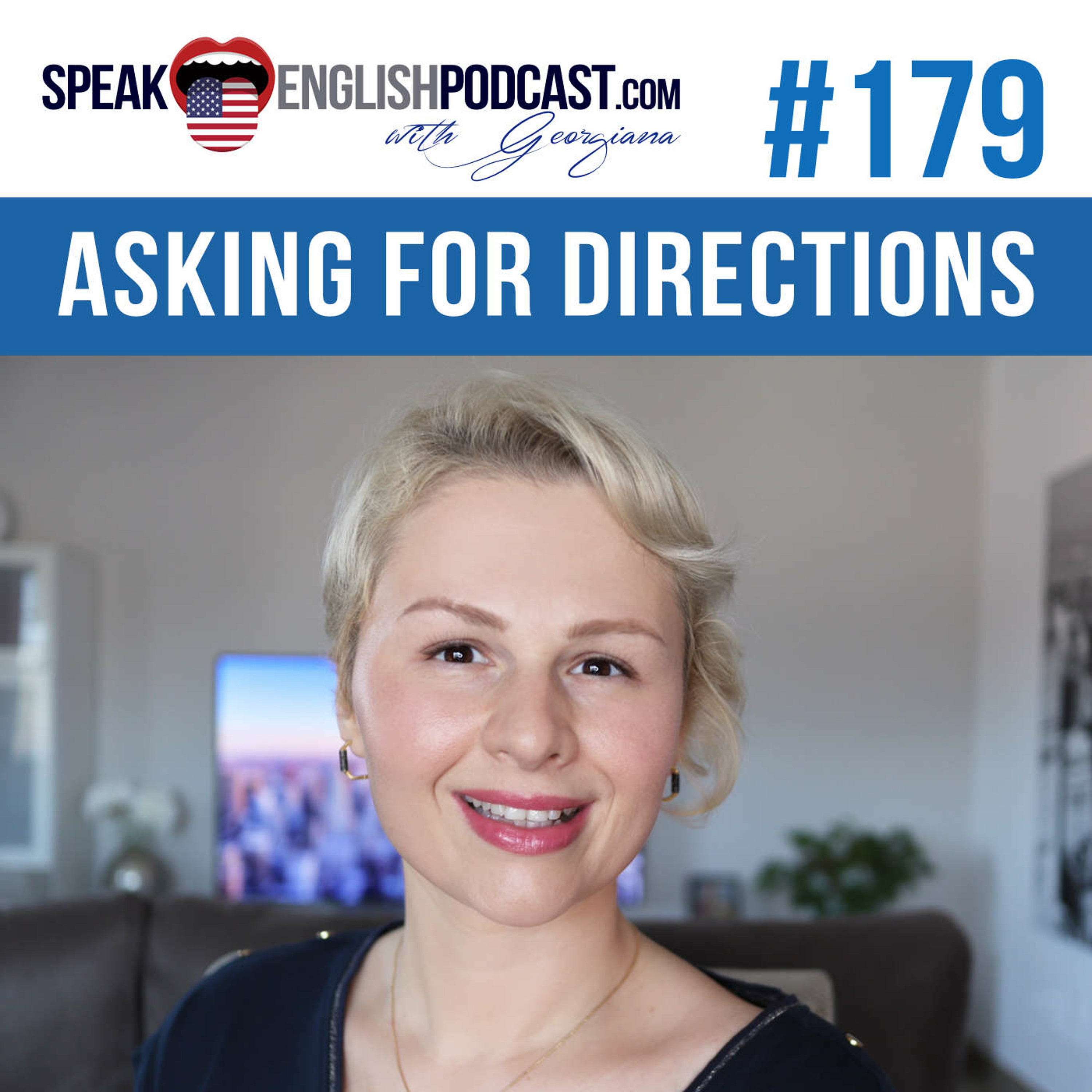 #179 Asking for Directions in English episode artwork