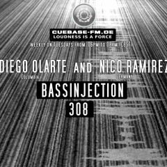 Nico Ramirez @ Cuebase.Fm Black Label - Bassinjection 308th 29.09.20