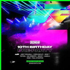 Anselli LIVE Set @ Rong 10th Birthday Pre-Party 09.10.21
