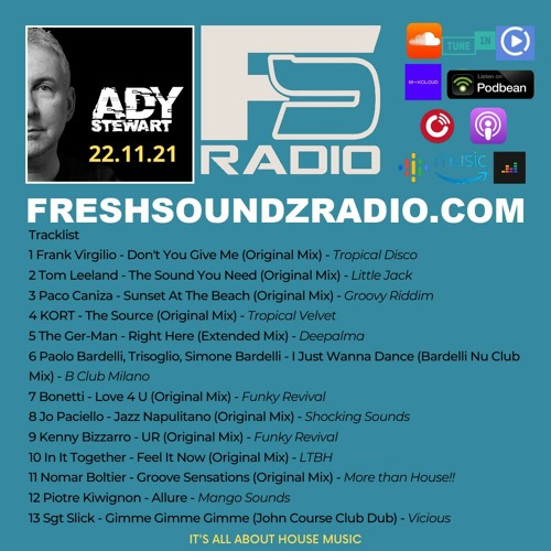 Freshsoundz Radio Show 22.11.21