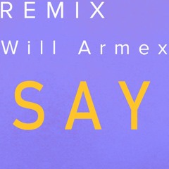 Will Armex - Say (Remix) [Radio Edit]