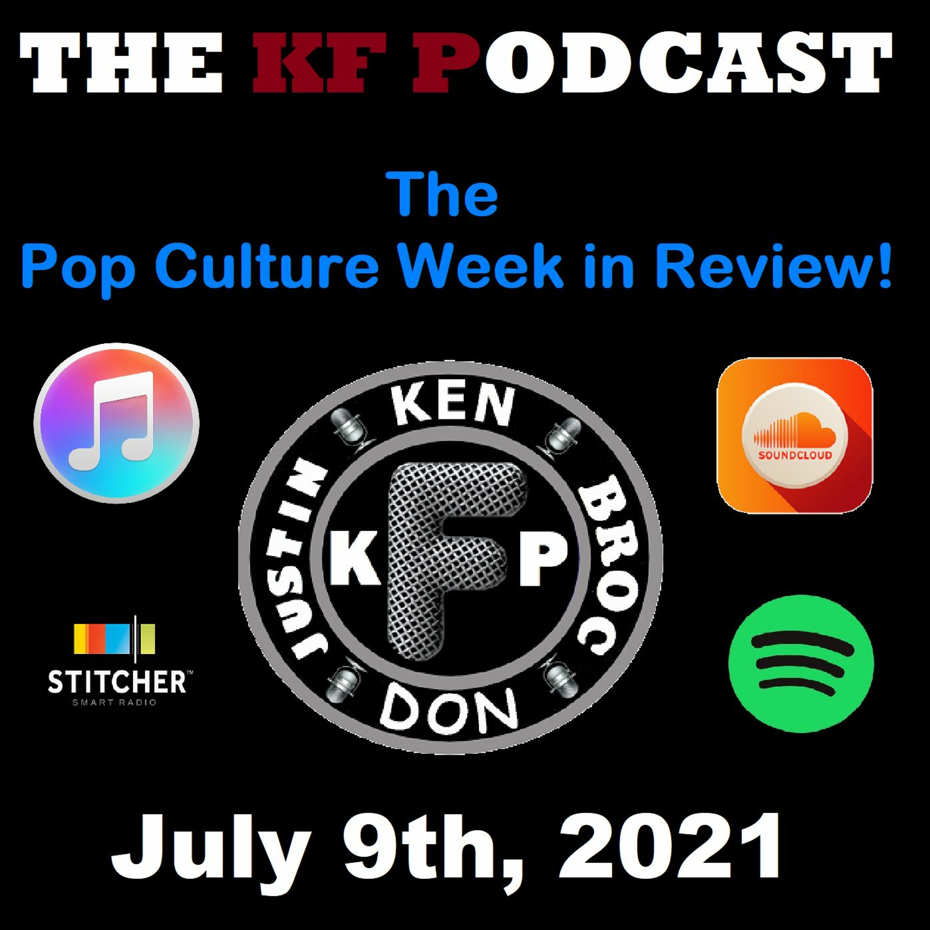 The Pop Culture Week in Review! 7/9/2021...Black Widow Non-Spoiler Review and Loki Ep5! episode artwork