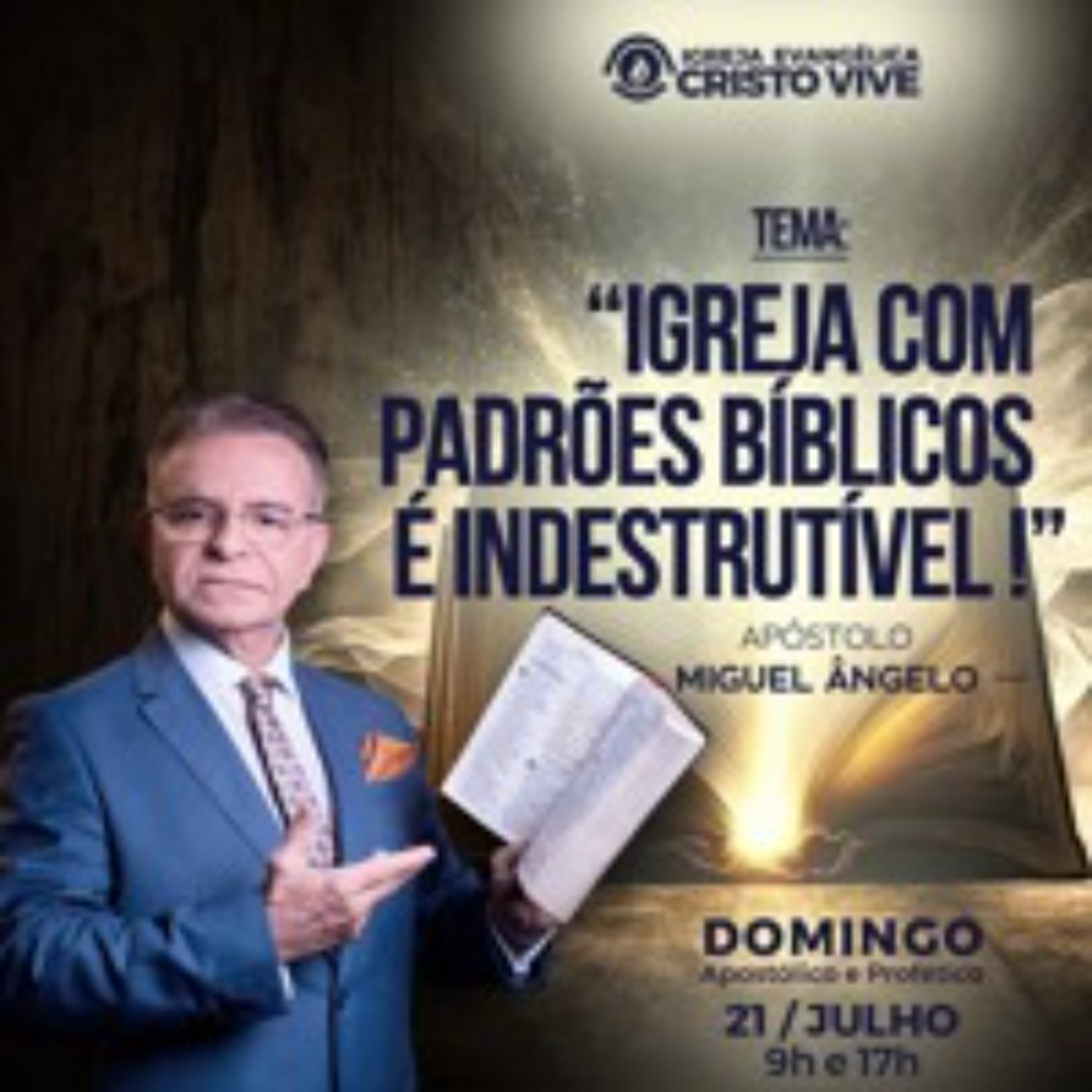 Igreja Evangélica Cristo Vive - Ap. Miguel Ângelo