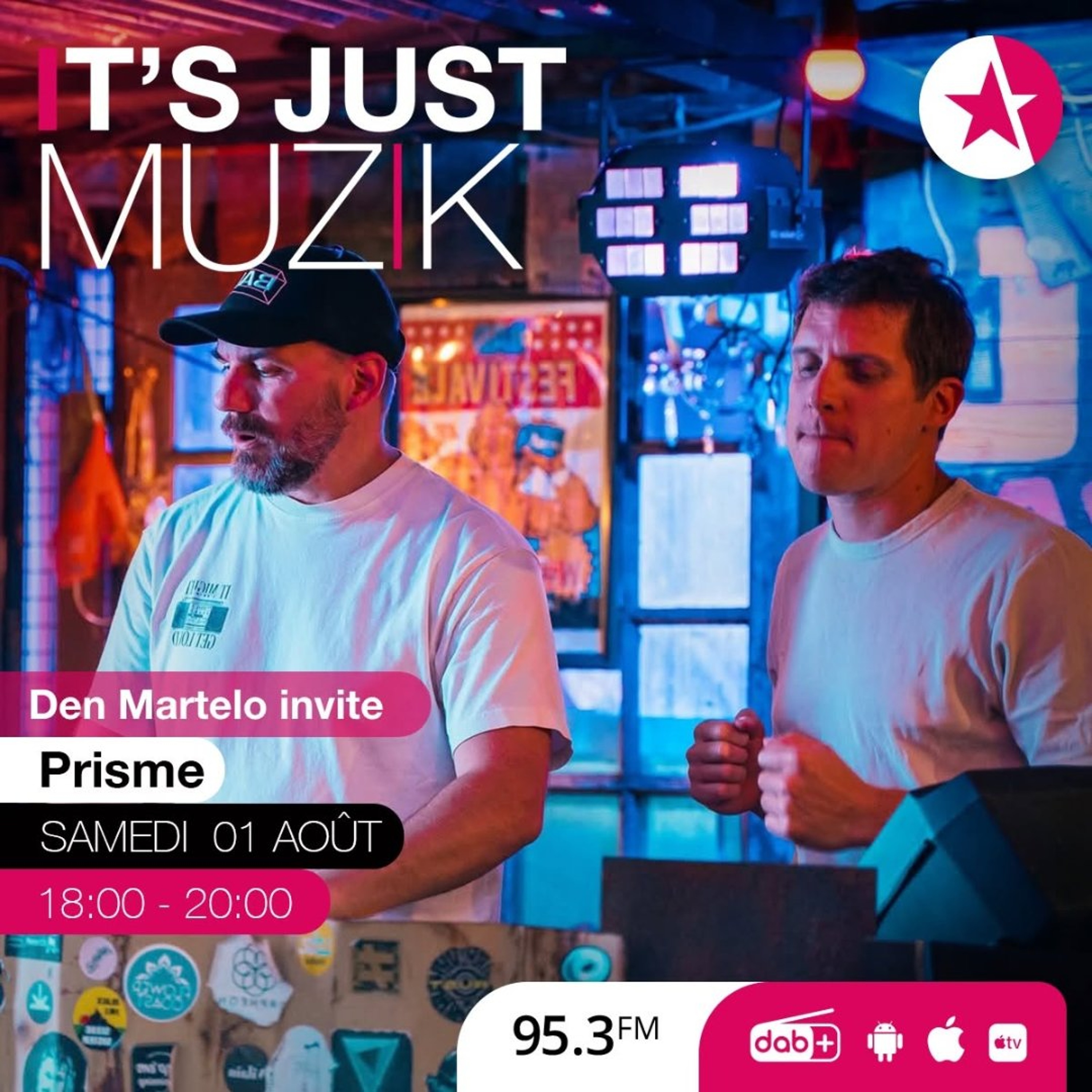 IT'S JUST MUZIK Exclusive Mix #10 with PRISME [01 AUG'26] episode artwork
