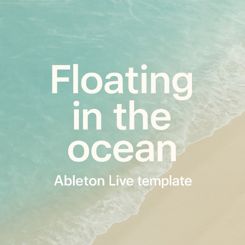 Floating in the ocean | Deep House Template