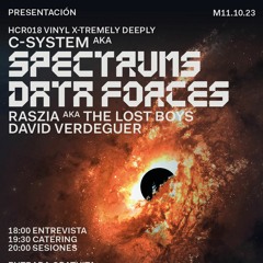 [SPECIAL ELECTRO] Spectrums Data Forces DJ Set @ HC Records Showcase 11-10-23
