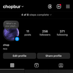 GO FOLLOW @CHOPBUR