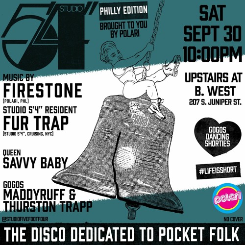 Studio 5'4" (PHL/Polari): Fur Trap & Firestone - 09/2023