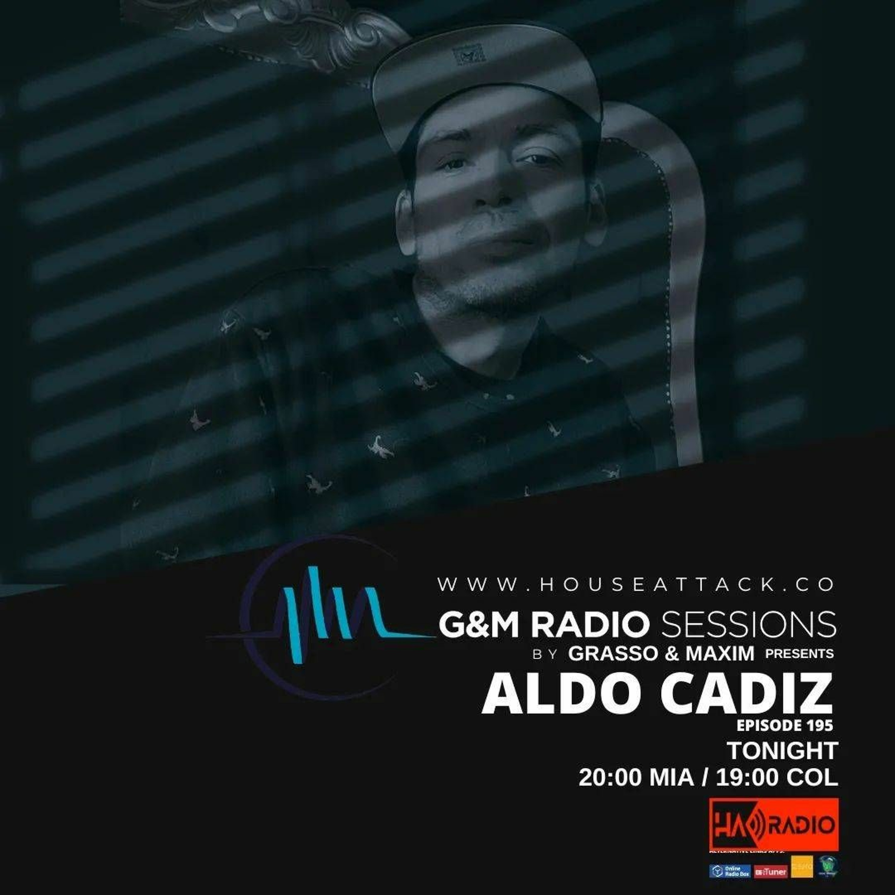 G&M Radio Sessions - Episode 195 - Aldo Cadiz episode artwork