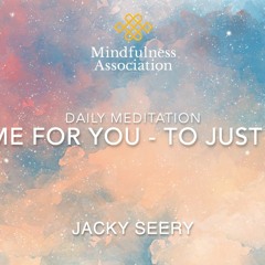 Meditation - Time For You To Just Be