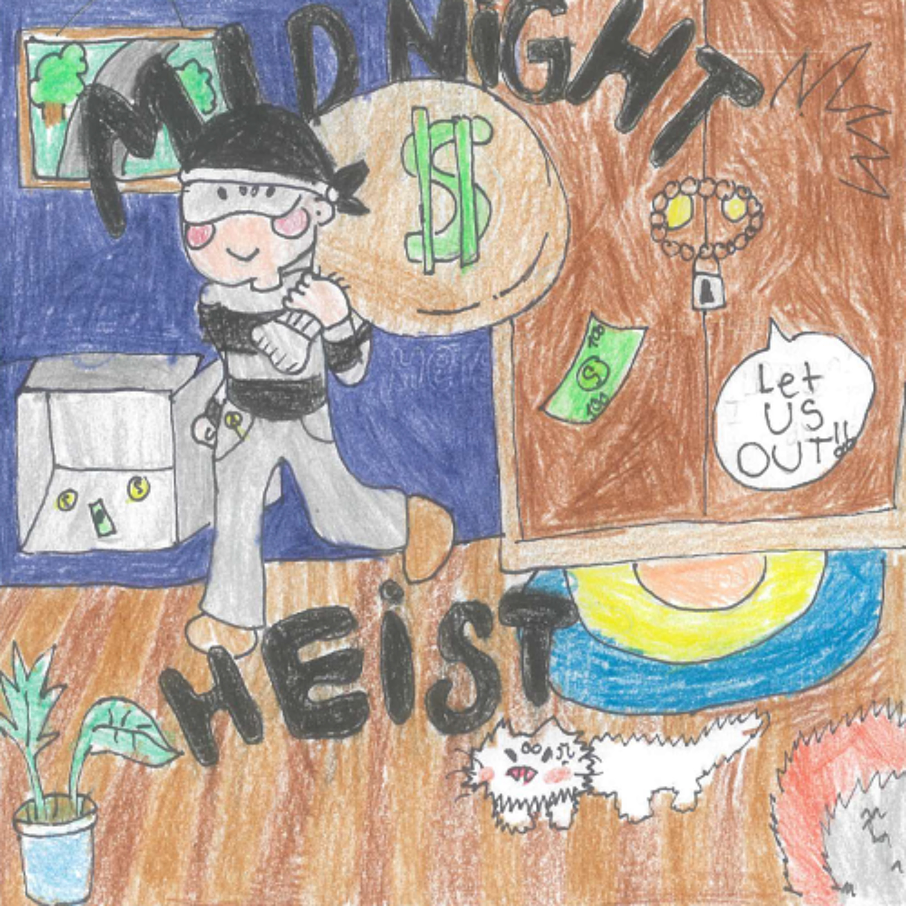 Midnight Heist - Anna H, Linda, Anna V and Ryan - St Patricks School