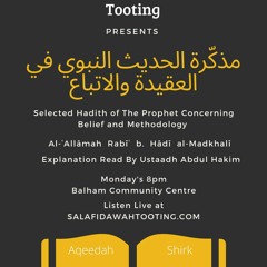 Selected Hadith Of The Prophet Concerning Belief & Methodology