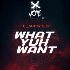 What Yuh Want X Rush - (DEEJAY_NOTORIOUS)