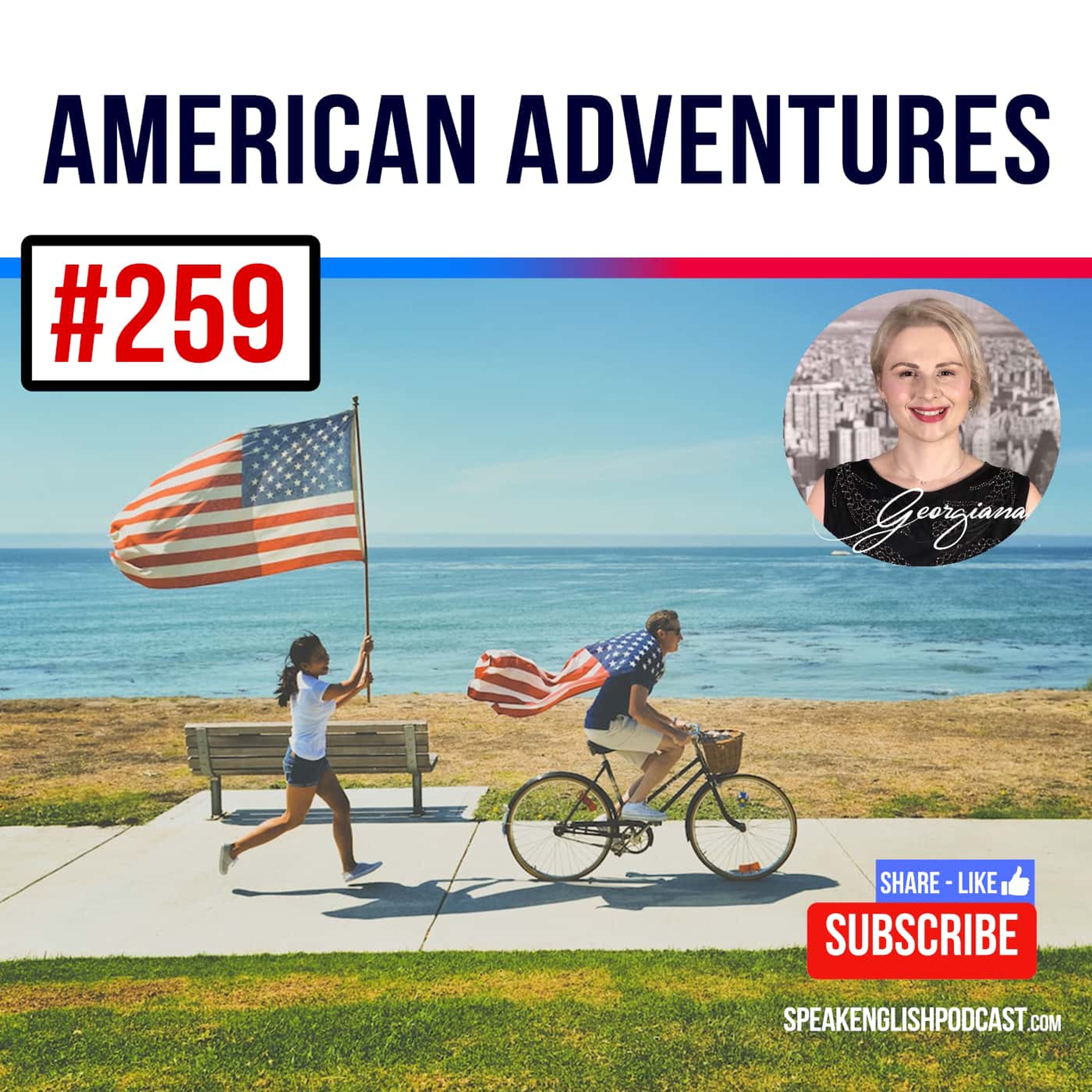 #259 Discovering Unique American Adventures episode artwork