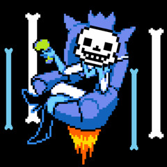 sans queen. [megalovania itso queen deltarune].